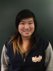 Jessica Nyon, a first-year Bio-chemistry student