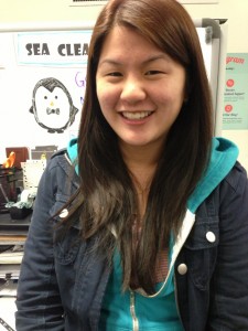 Christina Lim, fourth-year, International Development Studies student