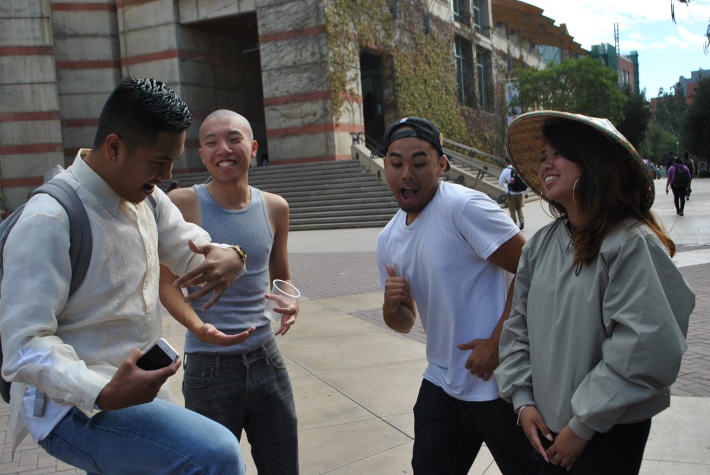 Pictured from left to right: Jonathan Alcantara, Andrew Sam, Michael Estabillo, and Czarina Anglo.